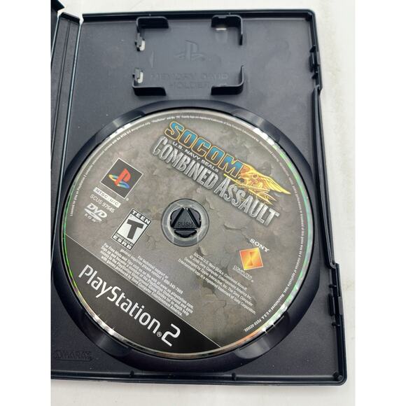 SOCOM US Navy Seals Combined Assault (Sony Playstation 2 PS2, 2006) Tested - Picture 3 of 5